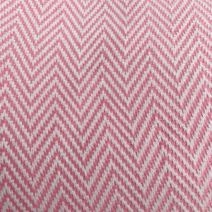 Turkish Towel-Rose Pink Herringbone